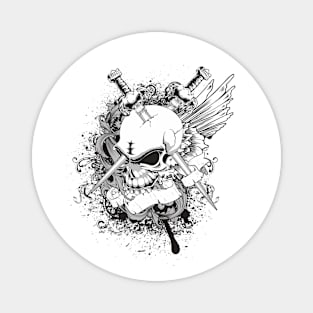 Knife Through Skull-II Magnet